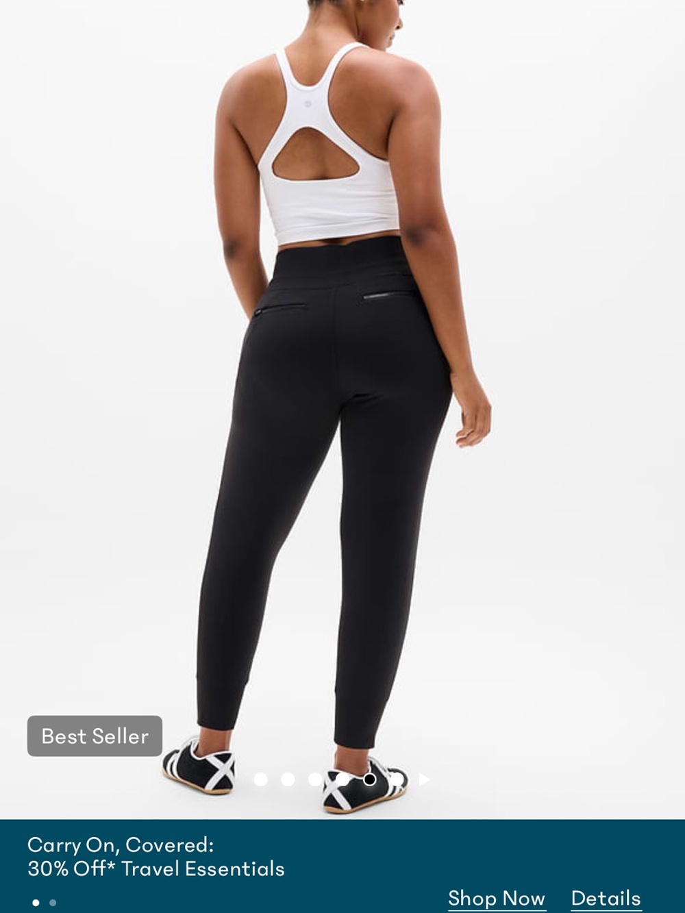 Athleta Venice High Rise Jogger Storm Gray XS